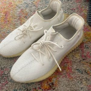 White Men’s Yeezy Sneakers